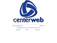 Tablet Screenshot of centerweb.es